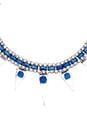 view 2 of 3 Necklace in Silver & Blue