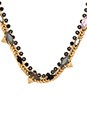 view 2 of 3 목걸이 in Gold & Black