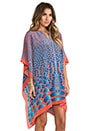 view 3 of 6 Poncho in Sunset