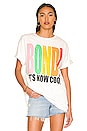 view 2 of 6 CAMISETA THE BONDI SPLICE in Rainbow