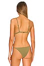 view 3 of 4 TOP BIKINI THE BRALETTE in Moss