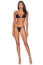 view 4 of 4 The G String Bikini Bottom in Black