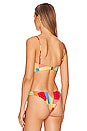 view 4 of 5 The Knot Eco Bandeau Bikini Top in Splice