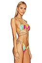 view 2 of 4 The Long Tri Bikini Top in Tropics