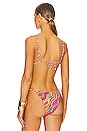 view 3 of 4 The String Bikini Top in Rainbow