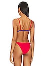 view 3 of 4 The Bralette Bikini Top in Ozzy Crimp