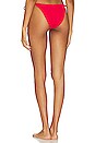 view 3 of 4 The 90's Tie Up Bikini Bottom in Ozzy Crimp