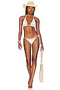 view 4 of 5 TOP BIKINI TRIANGULAR THE SHELL in Cowrie