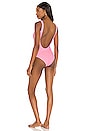 view 1 of 5 The Backless One Piece in Crinkle Pink