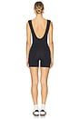 view 3 of 3 Backless Romper in Jet Black