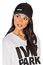 view 1 of 4 CASQUETTE AVEC LOGO BASEBALL in Black with White Logo