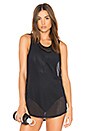view 1 of 4 Mesh Tank in Black