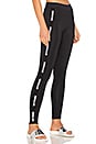 view 2 of 4 Logo Tape Legging in Black