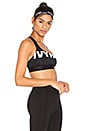 view 2 of 4 Sport Bra in Black & White Logo