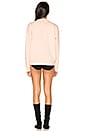 view 3 of 3 Logo Sweatshirt in Blush Pink