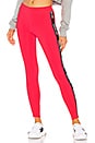 view 1 of 4 Logo Elastic Leggings in Neon Red