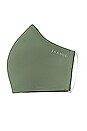 view 3 of 3 Reusable Antimicrobial Face Mask (5 Pack) in Olive Green