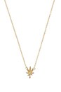 view 1 of 3 COLLIER SWEET LEAF in Gold Vermeil
