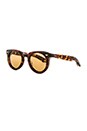 view 2 of 3 LUNETTES DE SOLEIL AVEC DÉTAILS MÉTALLIQUES EN OR 10CT FONTAINEBLEAU in Havana