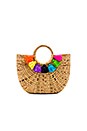 view 1 of 4 Basket Small 7 Tassel in Multi