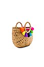 view 3 of 4 Basket Small 7 Tassel in Multi