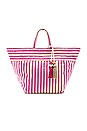 view 1 of 5 Valerie Large Beach Bag Puka in Pink