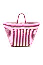 view 2 of 5 Valerie Large Beach Bag Puka in Pink