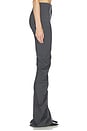 view 3 of 6 Twisted Trouser in Dark Grey