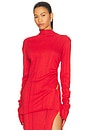 view 1 of 5 Long Sleeve Top in Red