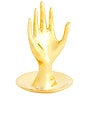 view 1 of 2 Brass Hand Ring Holder in Brass