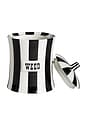 view 2 of 2 BOÎTE VICE WEED CANISTER in Black & White