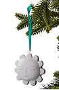 view 5 of 5 Sun Ornament in White