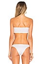 view 3 of 4 Chain Reaction Bikini Top in White