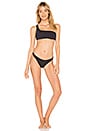 view 4 of 4 Apex Bikini Top in Black
