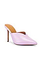 view 2 of 5 Myth Leather Mule Heel in Lilac