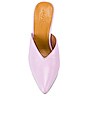 view 4 of 5 Myth Leather Mule Heel in Lilac