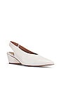 view 2 of 5 Aim Leather Slingback Heel in Ivory