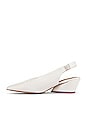 view 5 of 5 Aim Leather Slingback Heel in Ivory