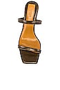 view 4 of 5 Two Strap Wrinkled Sandal in Olive