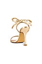 view 3 of 5 Bow Sandal in Gold Metallic