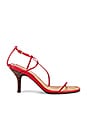view 1 of 5 Naked Sandal in Red