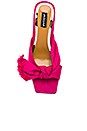 view 4 of 5 MULE EN SATIN KNOT in Magenta