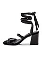 view 5 of 5 Summertime Leather Sandal in Black