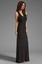 view 3 of 5 Contrast Maxi Dress in Black