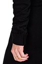 view 6 of 6 Funnel Neck Dress in Black