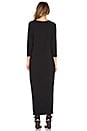 view 3 of 3 Raglan Dolman Dress in Black