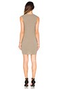 view 3 of 3 Ribbed Shell Dress in Khaki