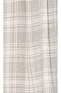 view 4 of 4 VESTIDO CAMISERO OVERSIZE in Light Grey Plaid