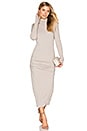 view 1 of 3 Turtleneck Midi Dress in Dapple