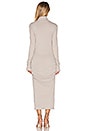 view 3 of 3 Turtleneck Midi Dress in Dapple